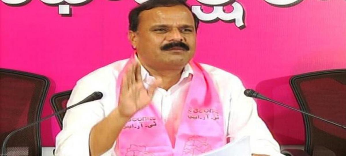 Congress trying to stop public hearing on Kaleshwaram: TRS